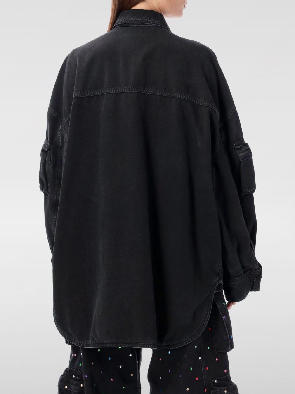 Giglio Giacca Oversize The Attico In Denim Fern