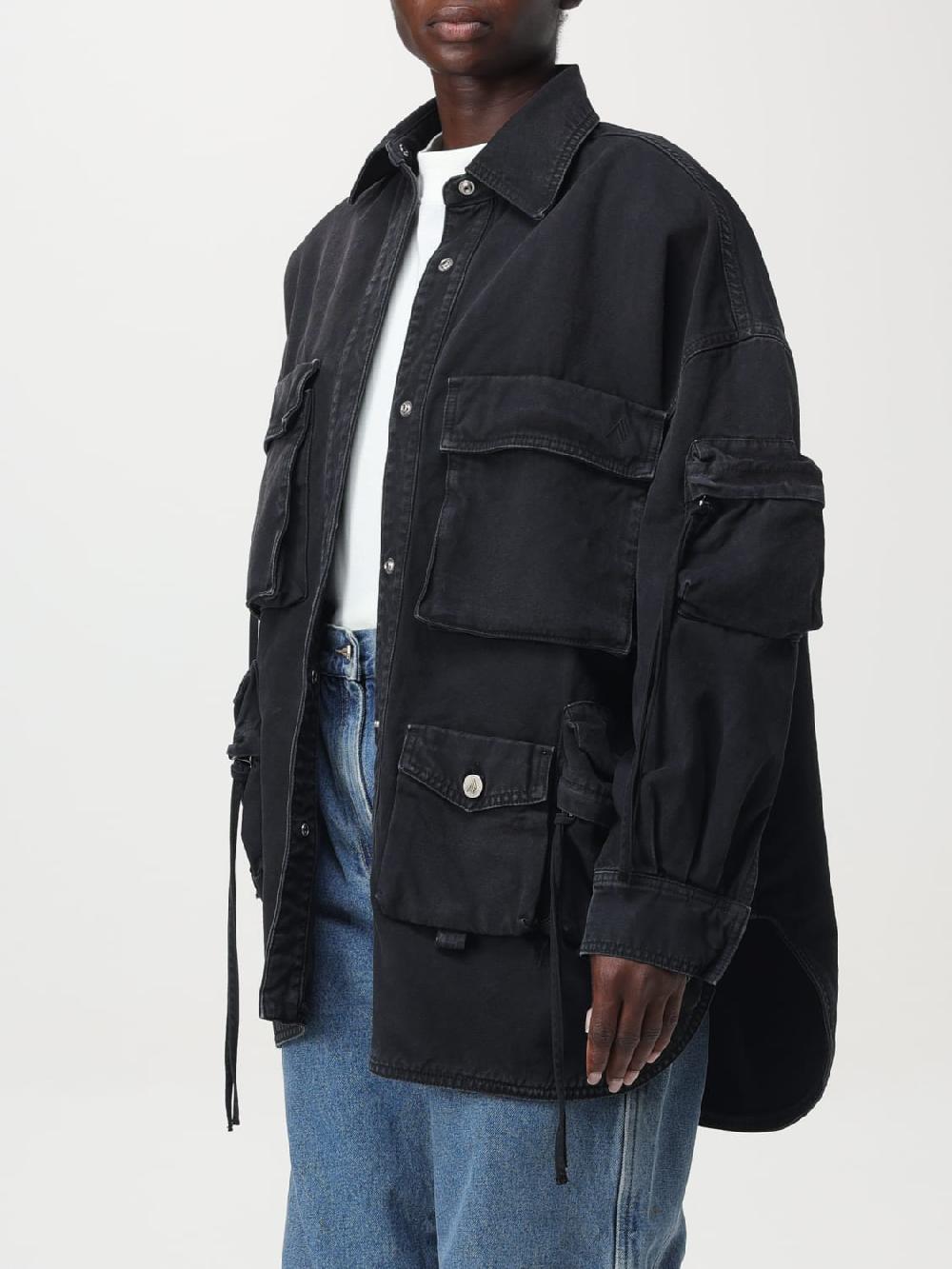 Giglio Giacca Oversize The Attico In Denim Fern