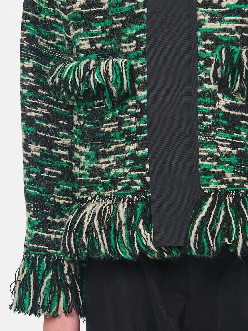Giglio Giacca Sacai In Tweed