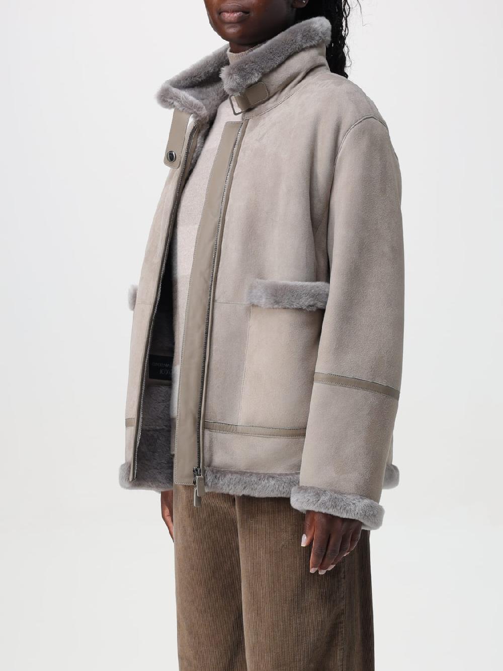 Giglio Giacca Shearling Emporio Armani