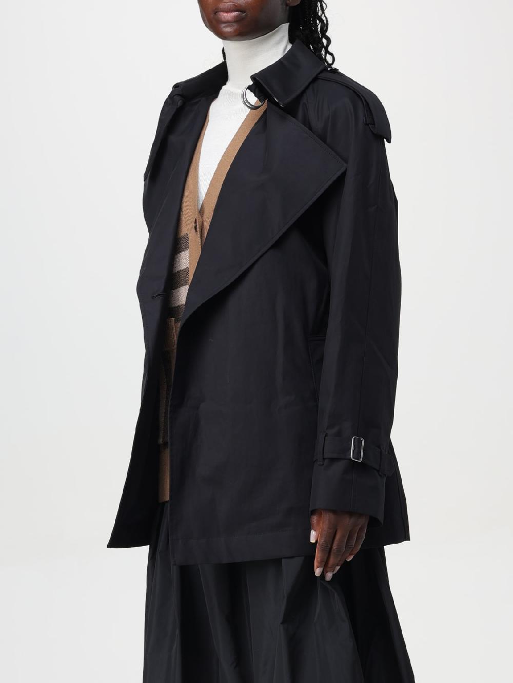 Giglio Giacca Trench In Gabardine Burberry