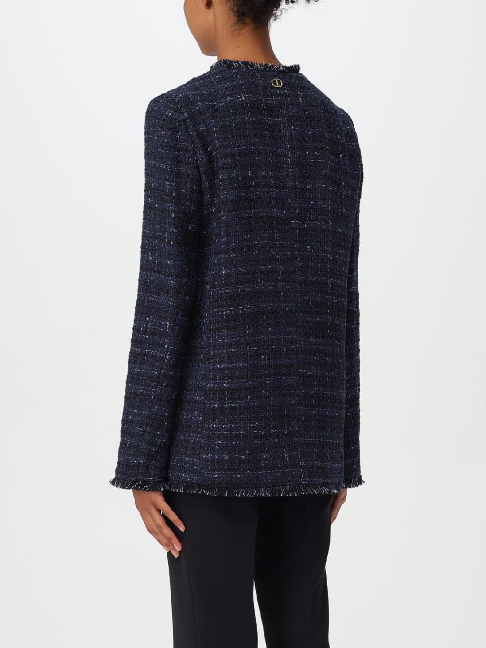 Giglio Giacca Twinset In Tweed