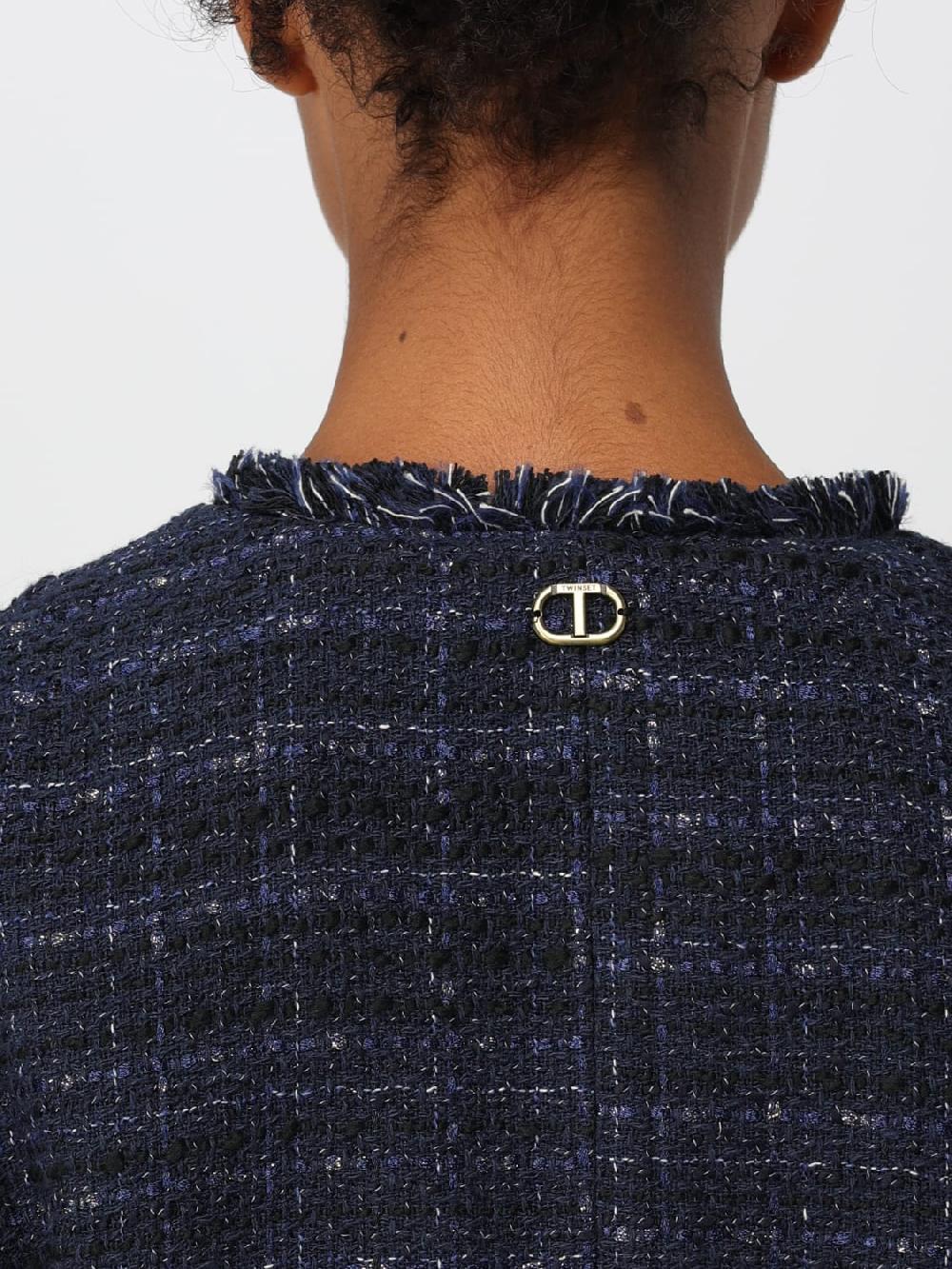 Giglio Giacca Twinset In Tweed