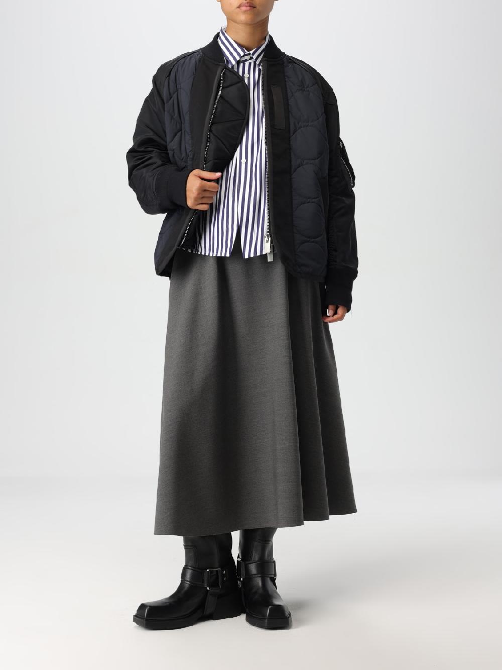 Giglio Giacca Utility In Nylon Sacai