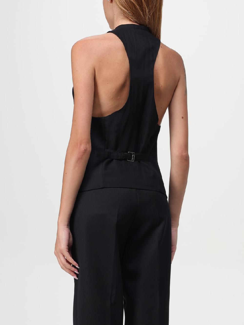 Giglio Gilet A Monopetto Dsquared2 In Lana