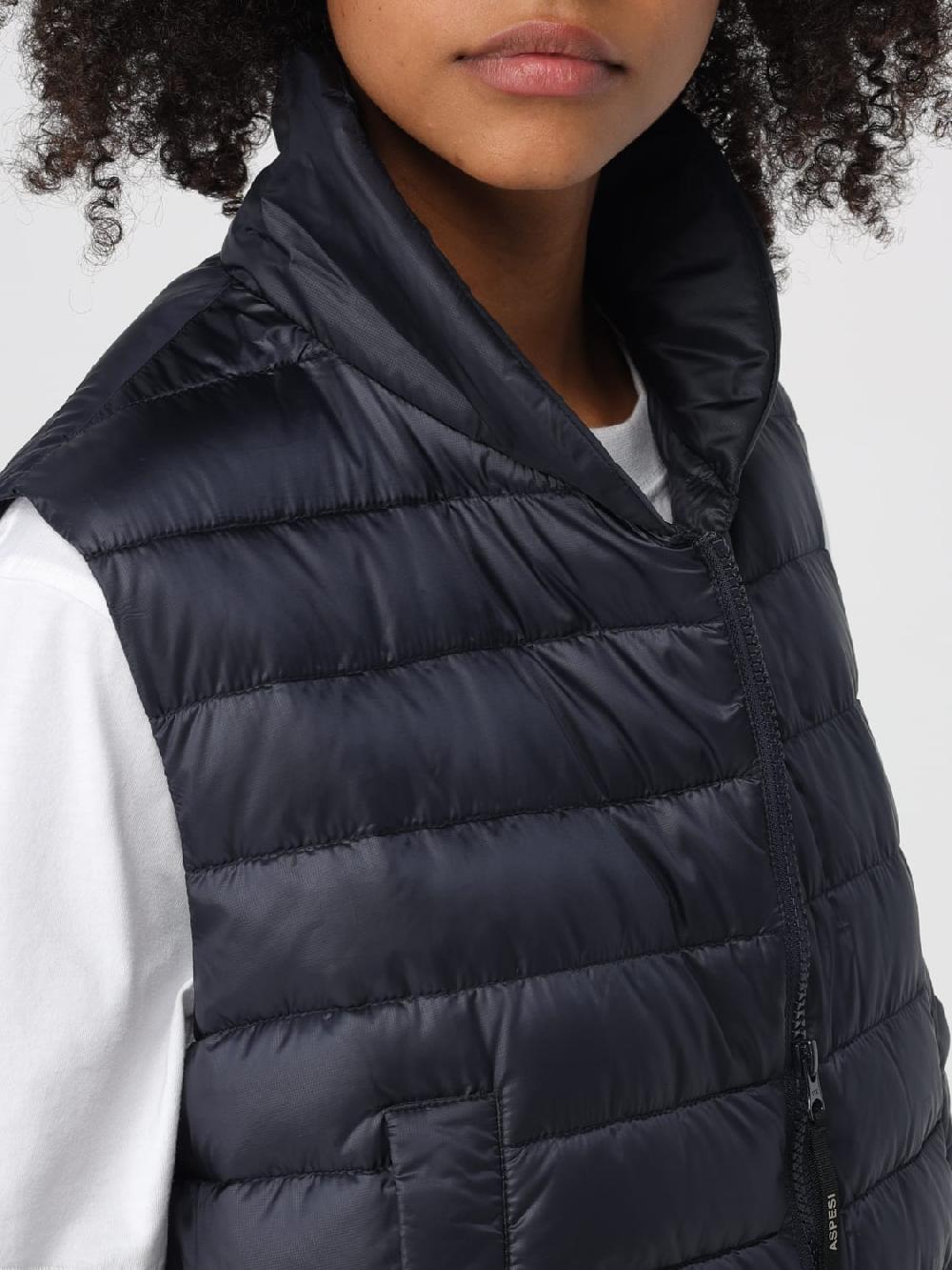 Giglio Gilet Aspesi In Nylon Trapuntato
