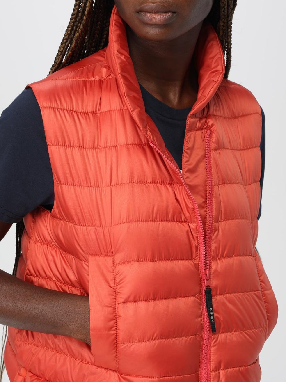 Giglio Gilet Aspesi In Nylon Trapuntato