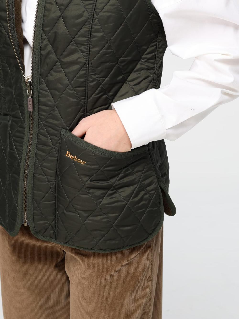 Giglio Gilet Barbour In Nylon Trapuntato