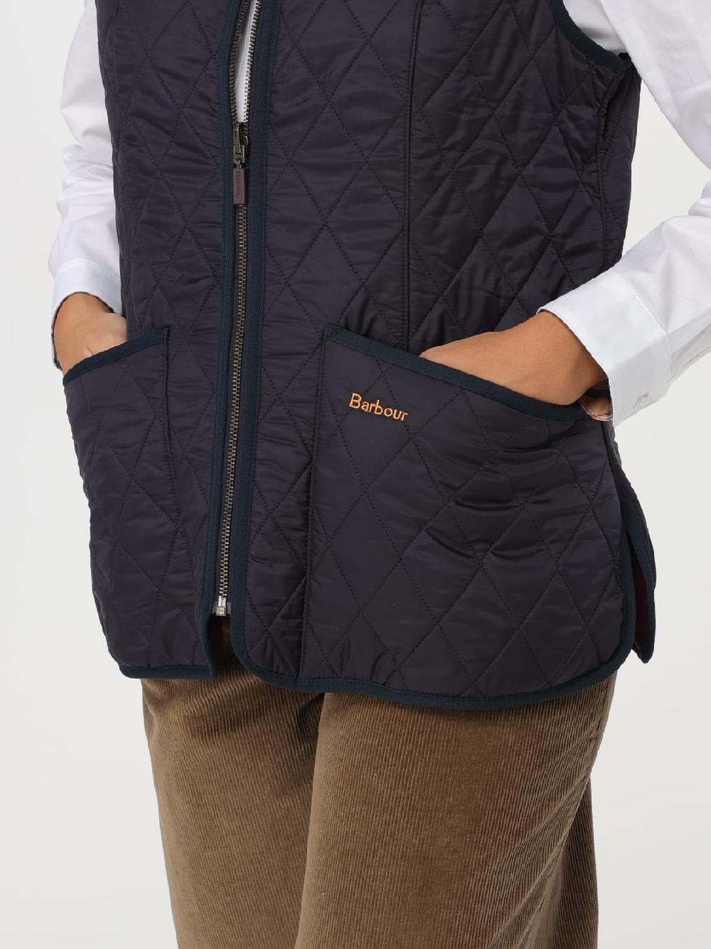 Giglio Gilet Barbour In Nylon Trapuntato