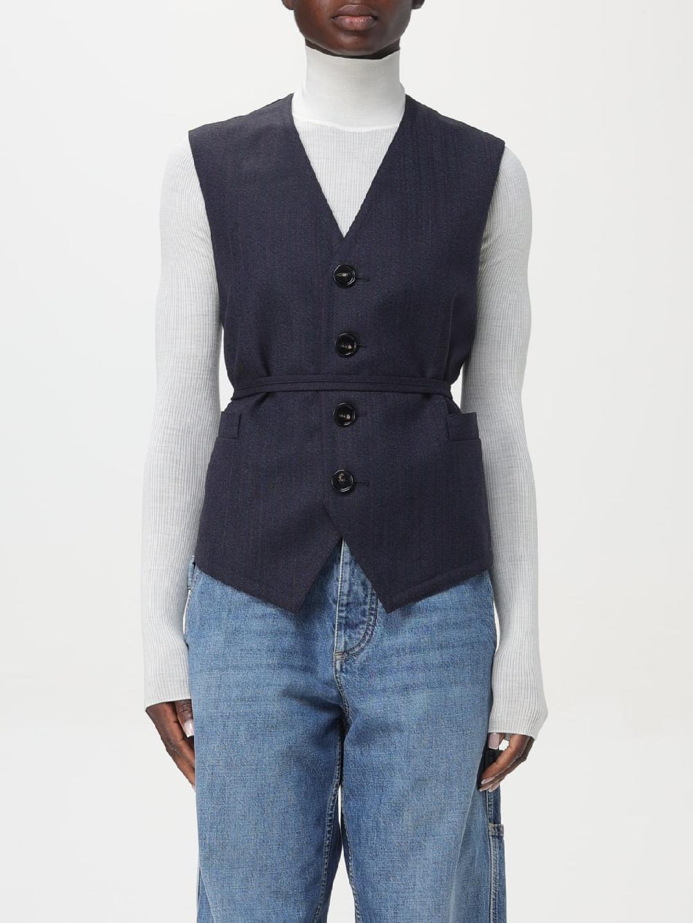 Giglio Gilet classico a monopetto Bottega Veneta