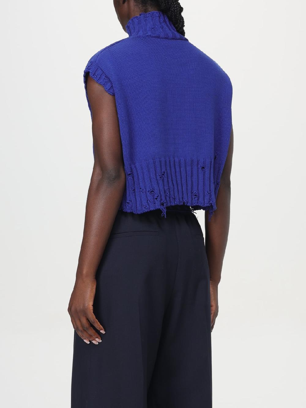 Giglio Gilet Crop Con Effetto Vissuto Marni