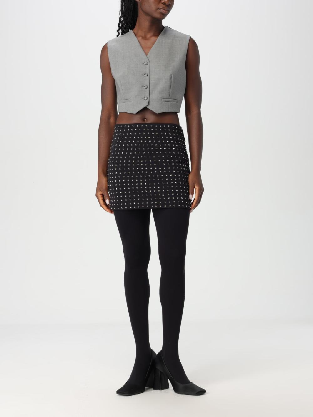 Giglio Gilet Crop Sportmax In Lana