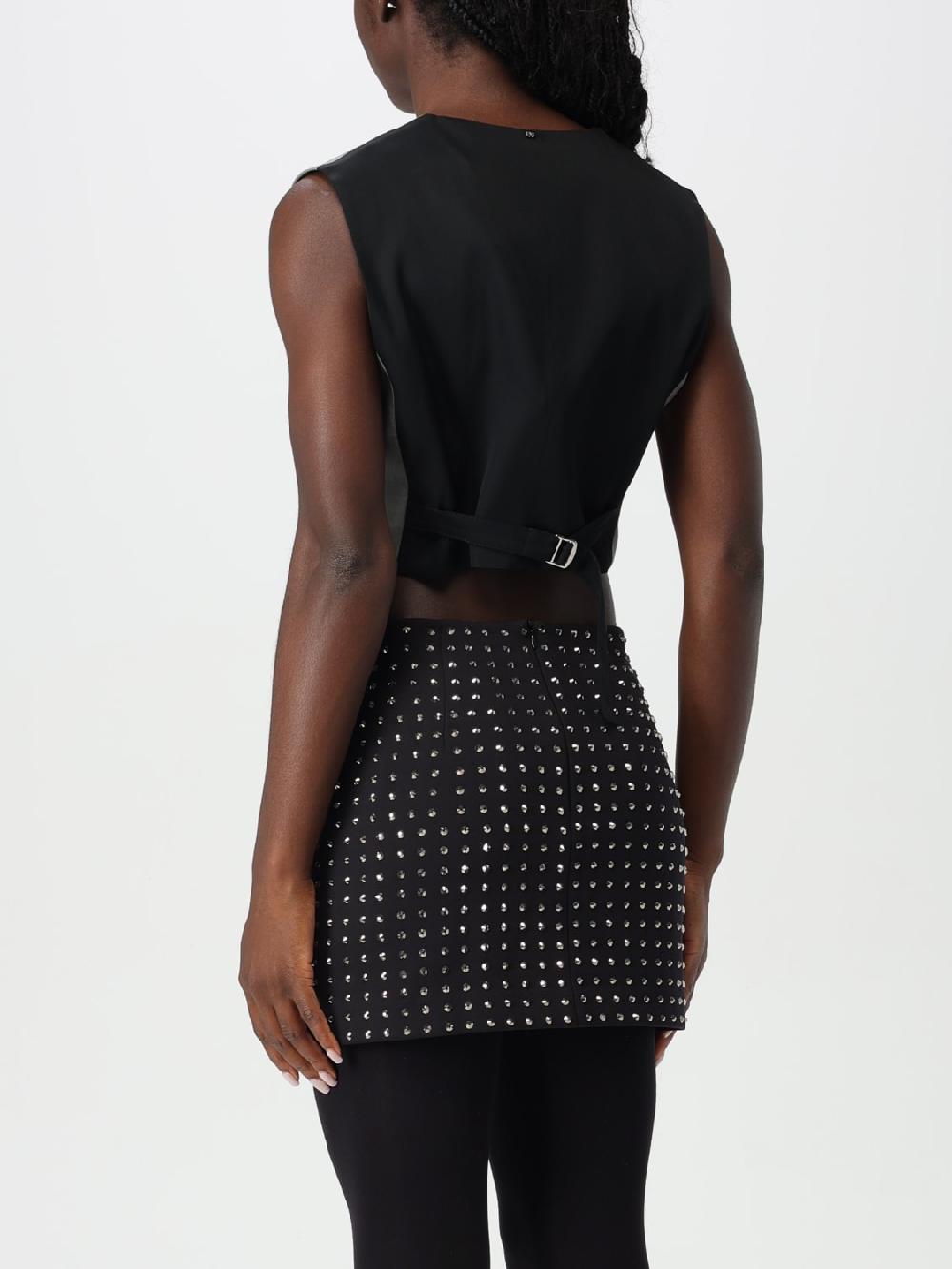 Giglio Gilet Crop Sportmax In Lana