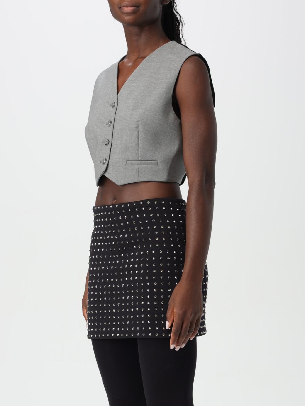 Giglio Gilet Crop Sportmax In Lana