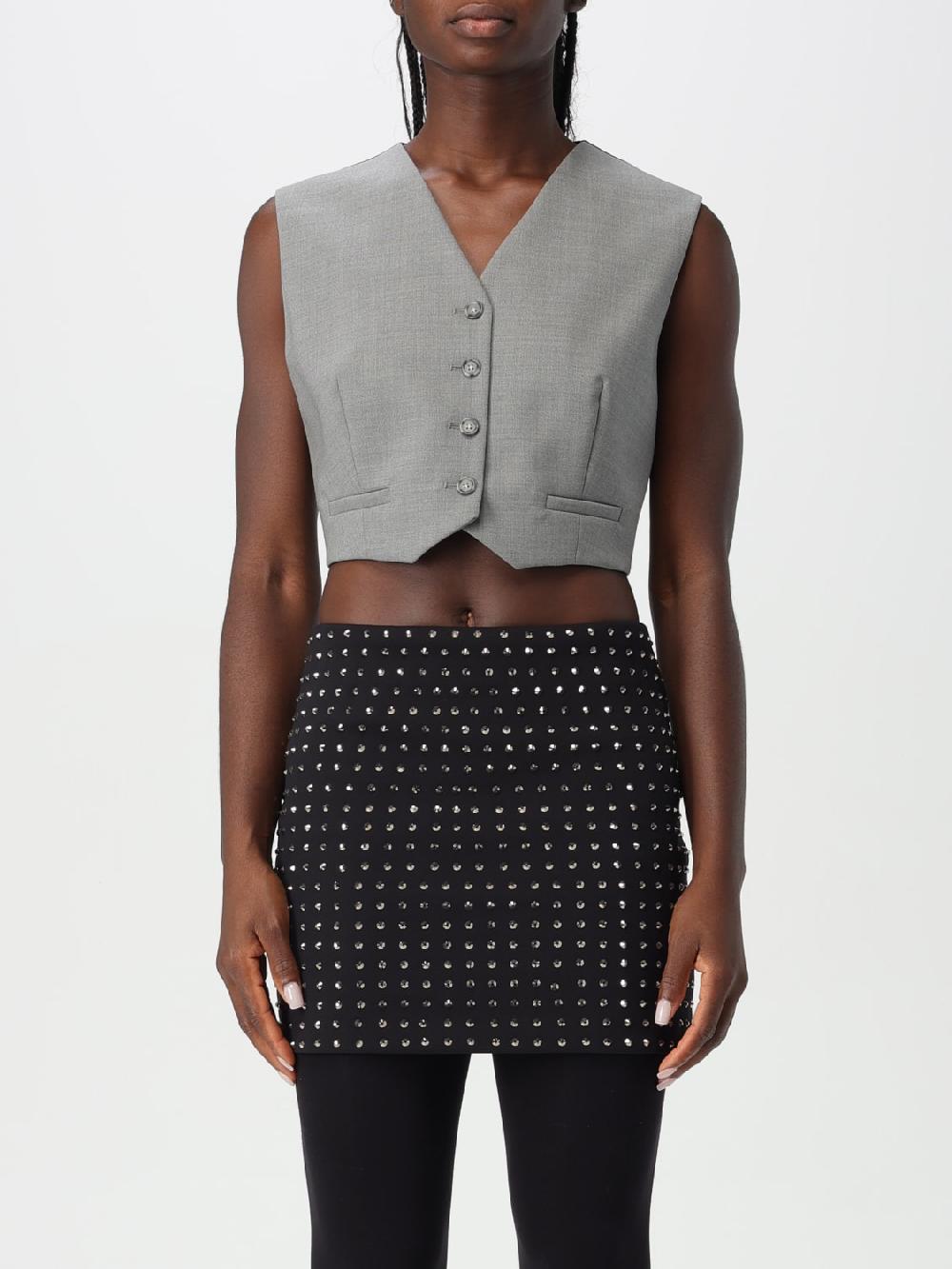 Giglio Gilet crop Sportmax in lana