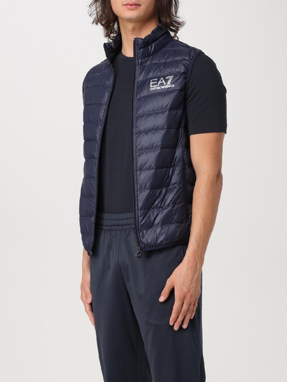 Giglio Gilet EA7 In Nylon Trapuntato