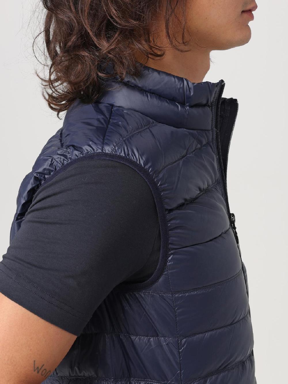 Giglio Gilet EA7 In Nylon Trapuntato