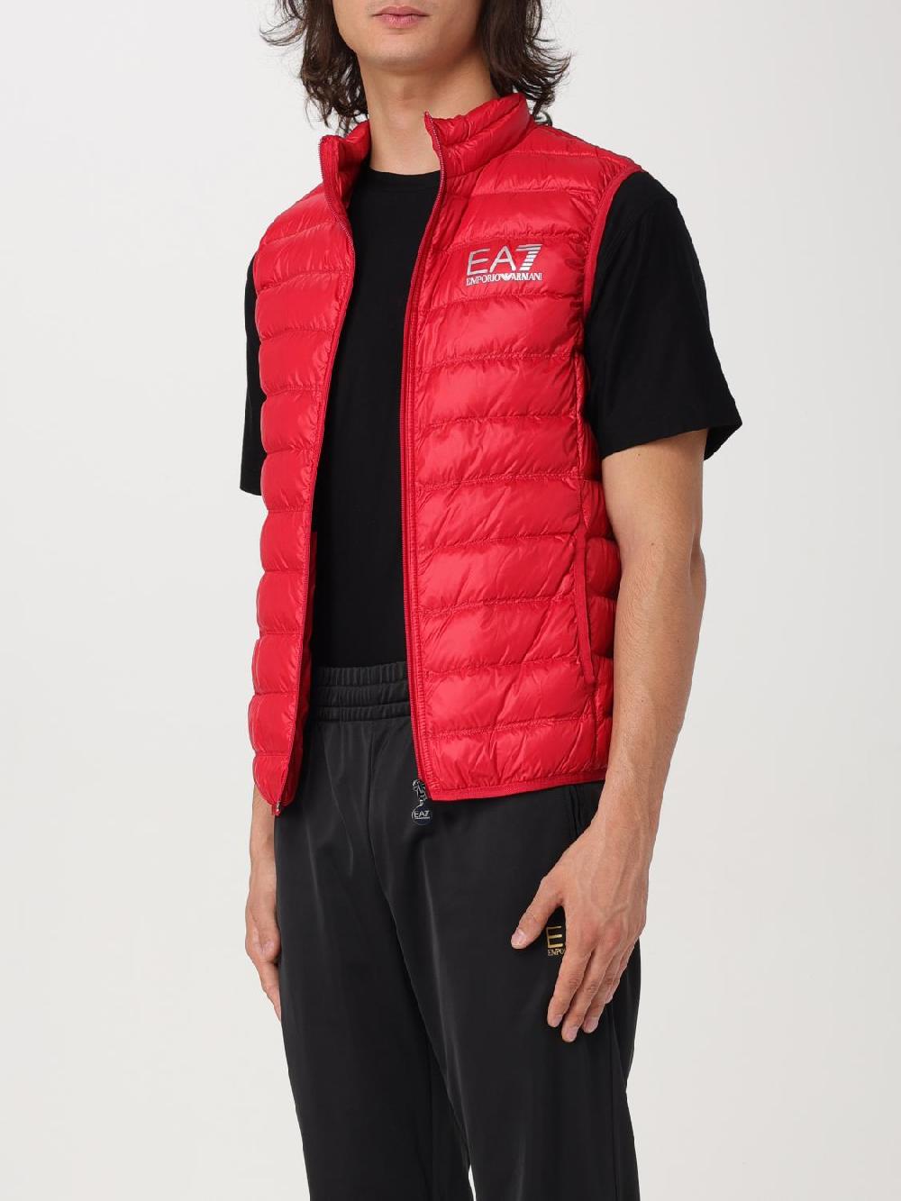 Giglio Gilet EA7 In Nylon Trapuntato