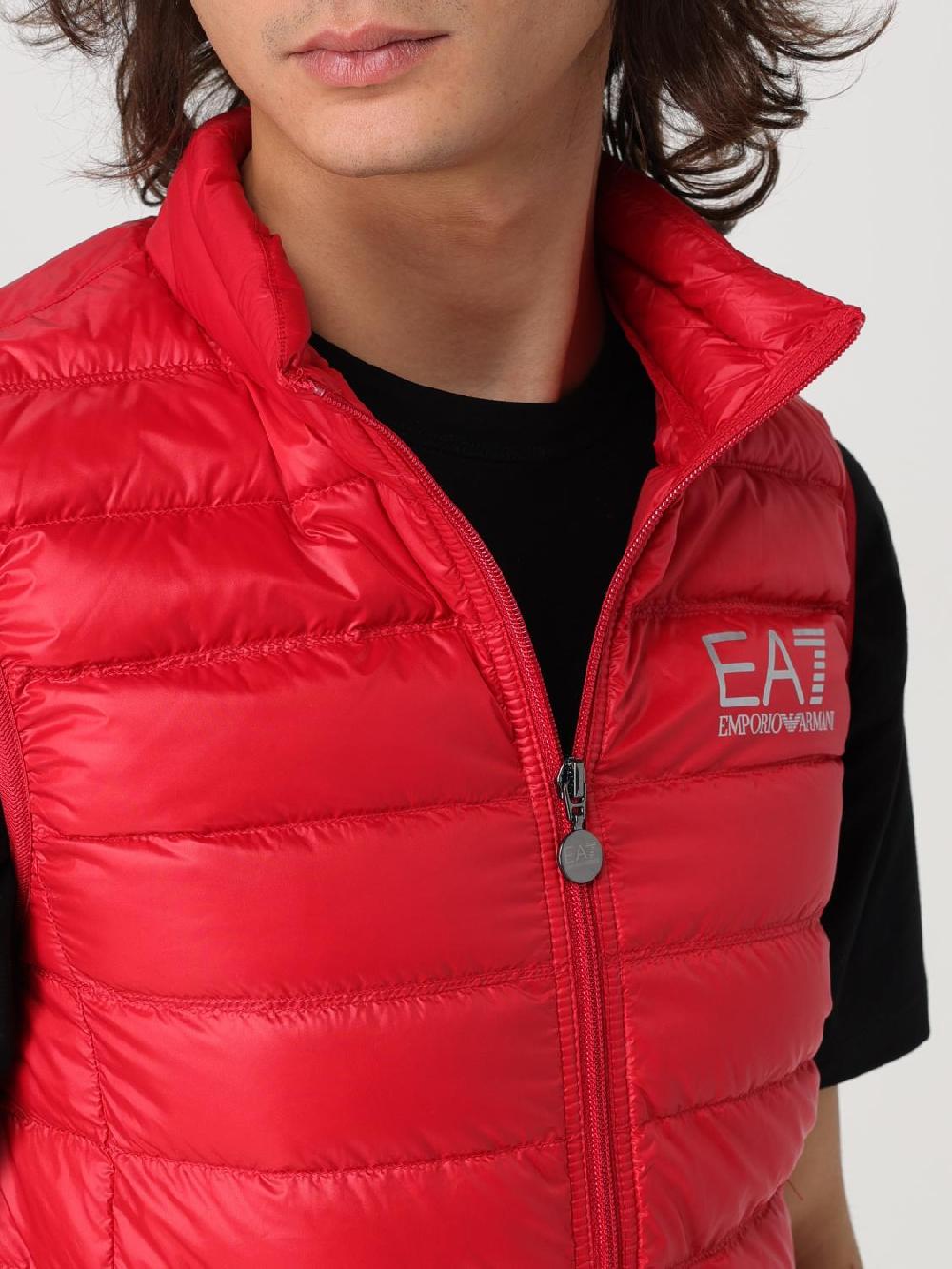 Giglio Gilet EA7 In Nylon Trapuntato