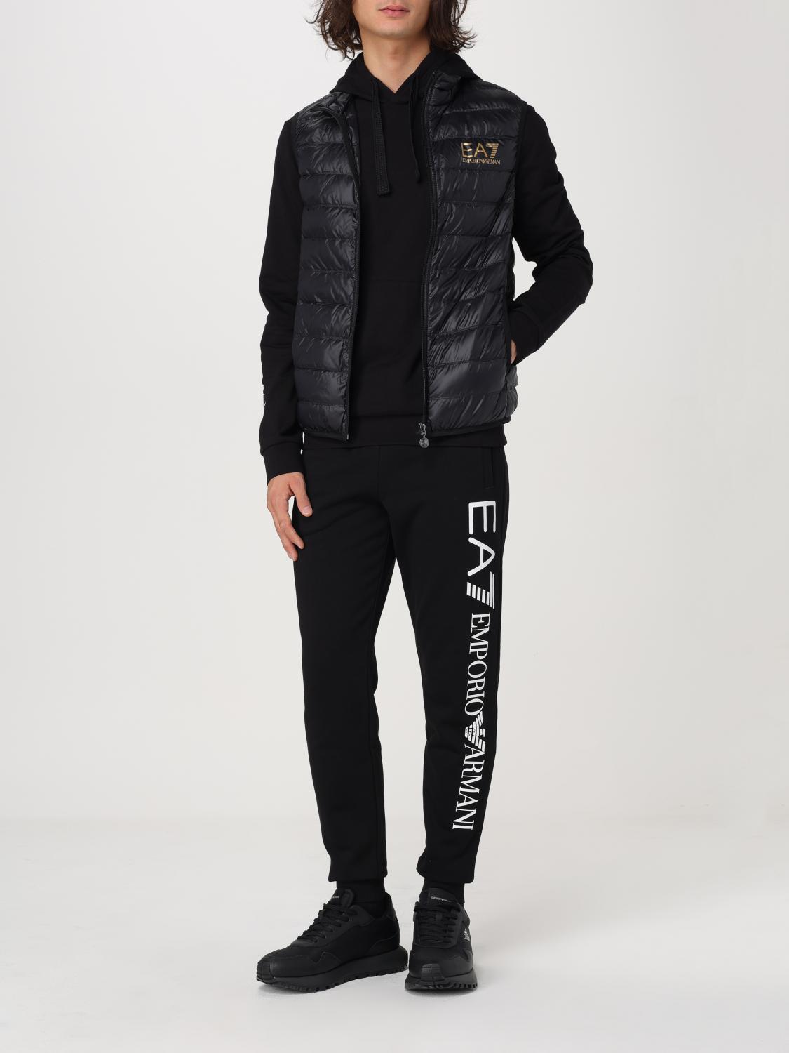 Giglio Gilet EA7 In Nylon Trapuntato