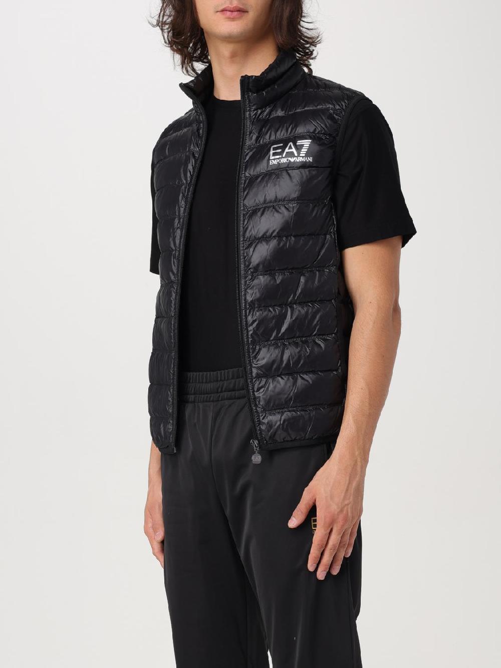 Giglio Gilet EA7 In Nylon Trapuntato