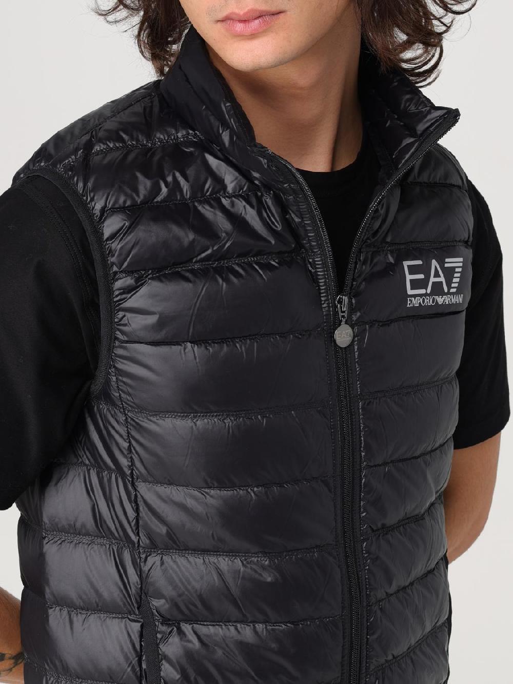 Giglio Gilet EA7 In Nylon Trapuntato