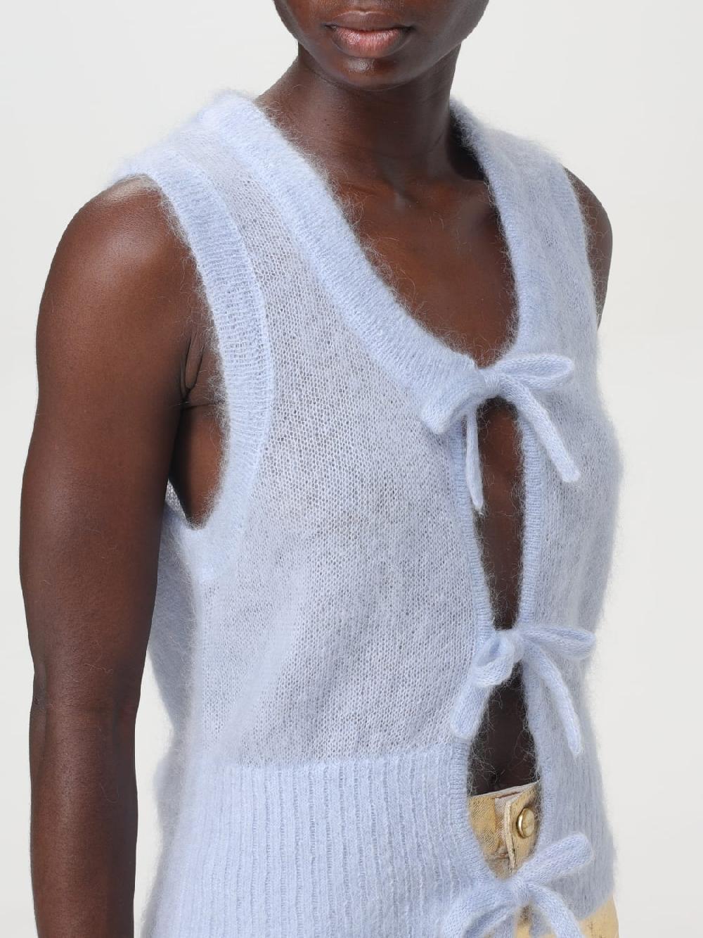 Giglio Gilet In Mohair Ganni