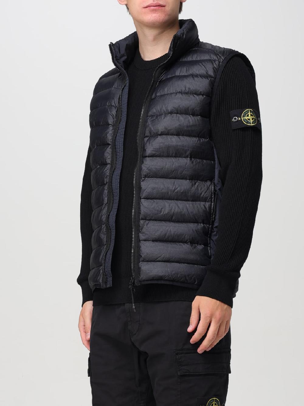 Giglio Gilet Loom Chambers Stone Island