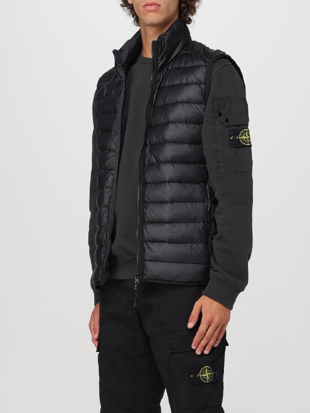 Giglio Gilet Loom Chambers Stone Island