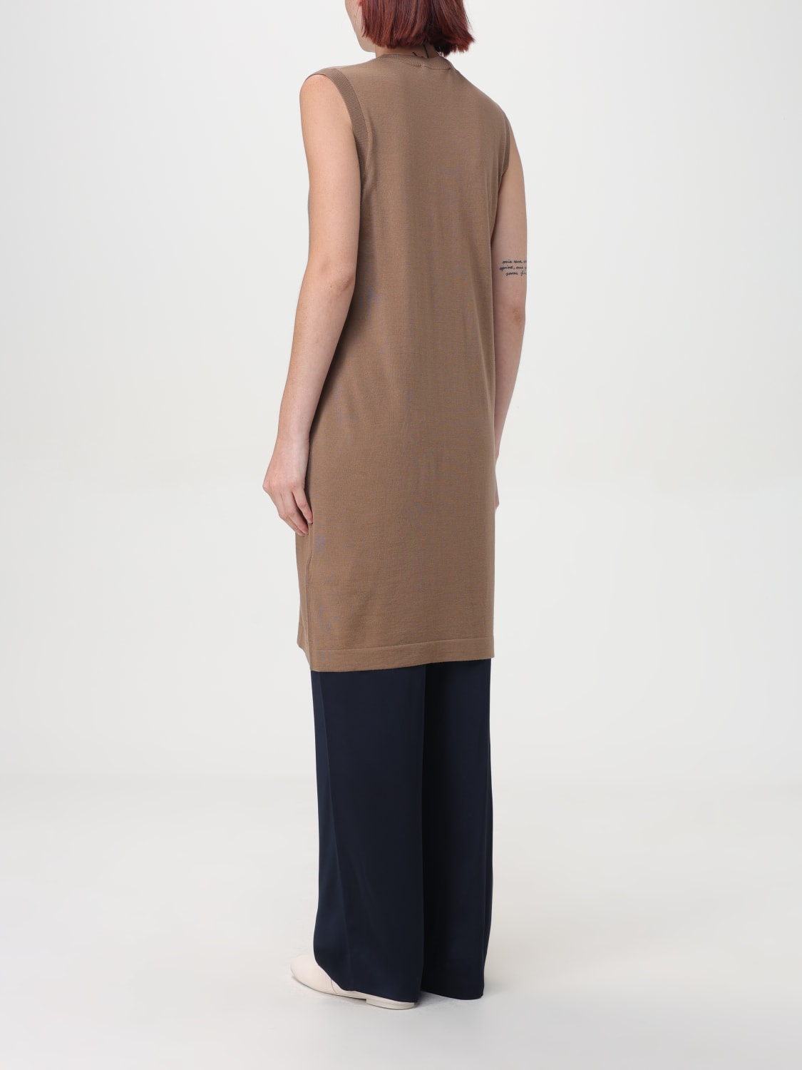 Giglio Gilet 'S Max Mara In Cotone Con Cappuccio