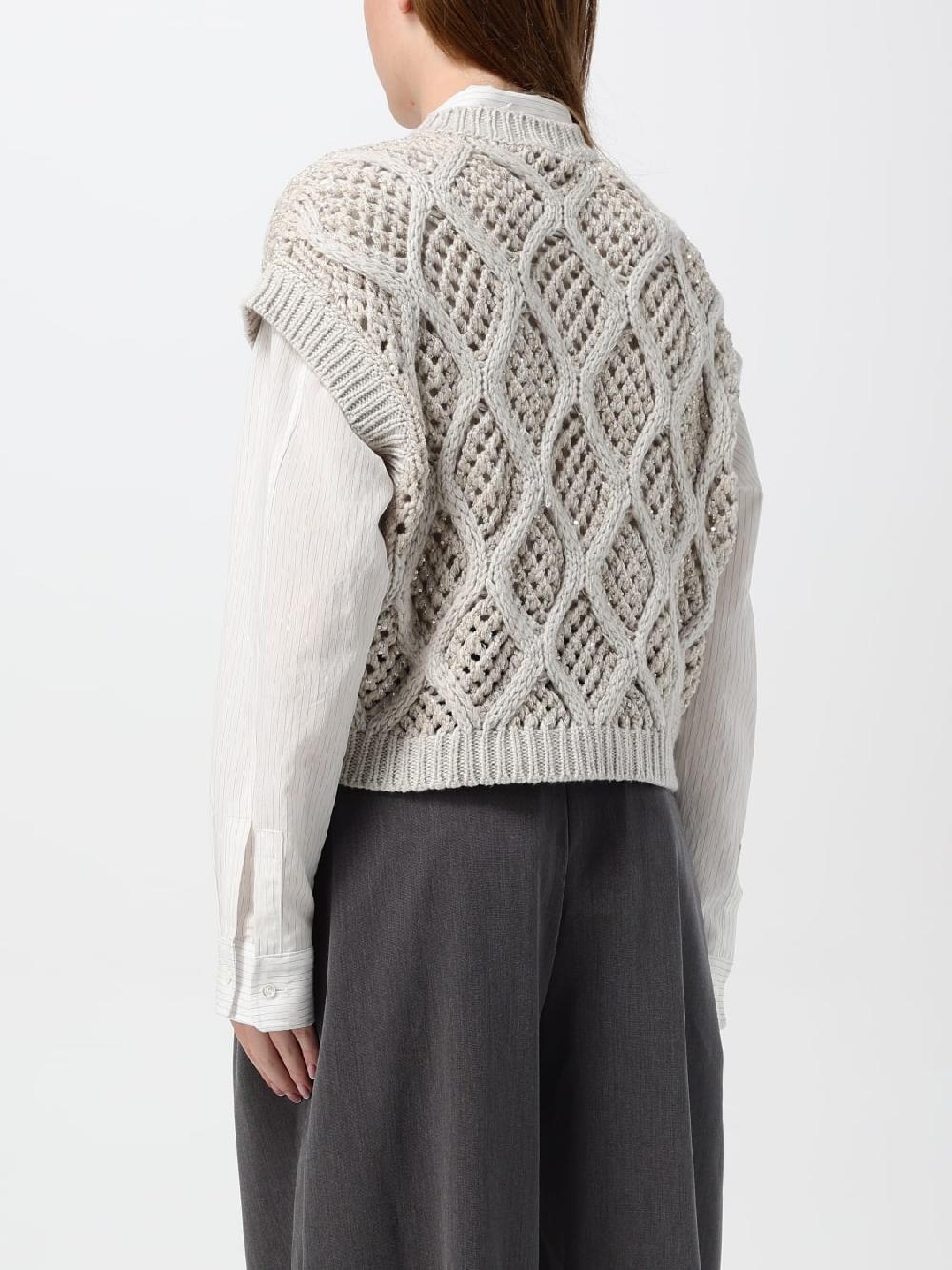 Giglio Gilet Traforata Brunello Cucinelli