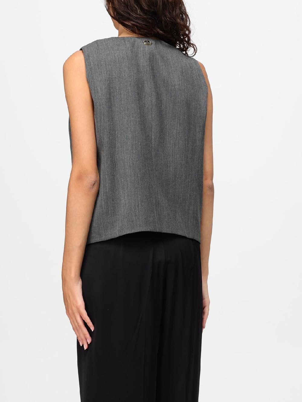 Giglio Gilet Twinset In Misto Lana
