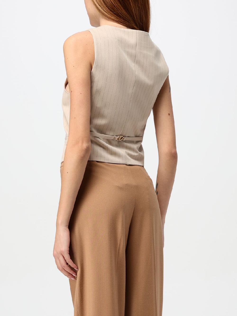 Giglio Gilet Twinset In Misto Viscosa