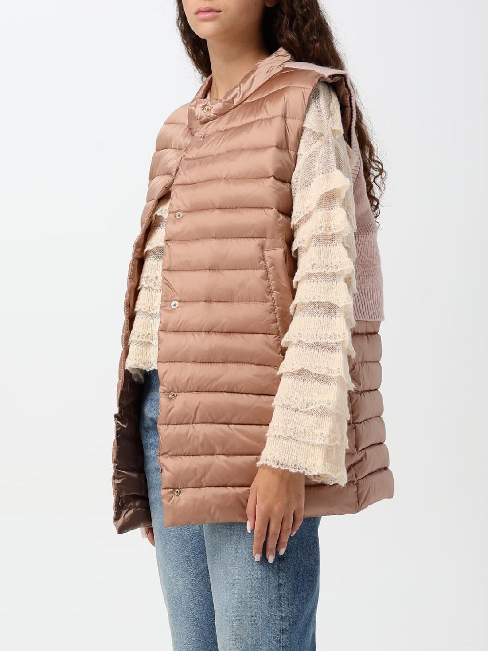 Giglio Gilet Twinset In Nylon Trapuntato