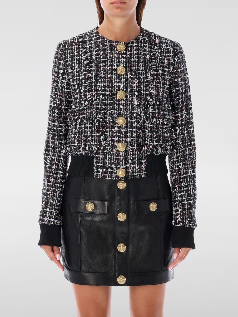 Giglio Giubbotto Balmain in tweed