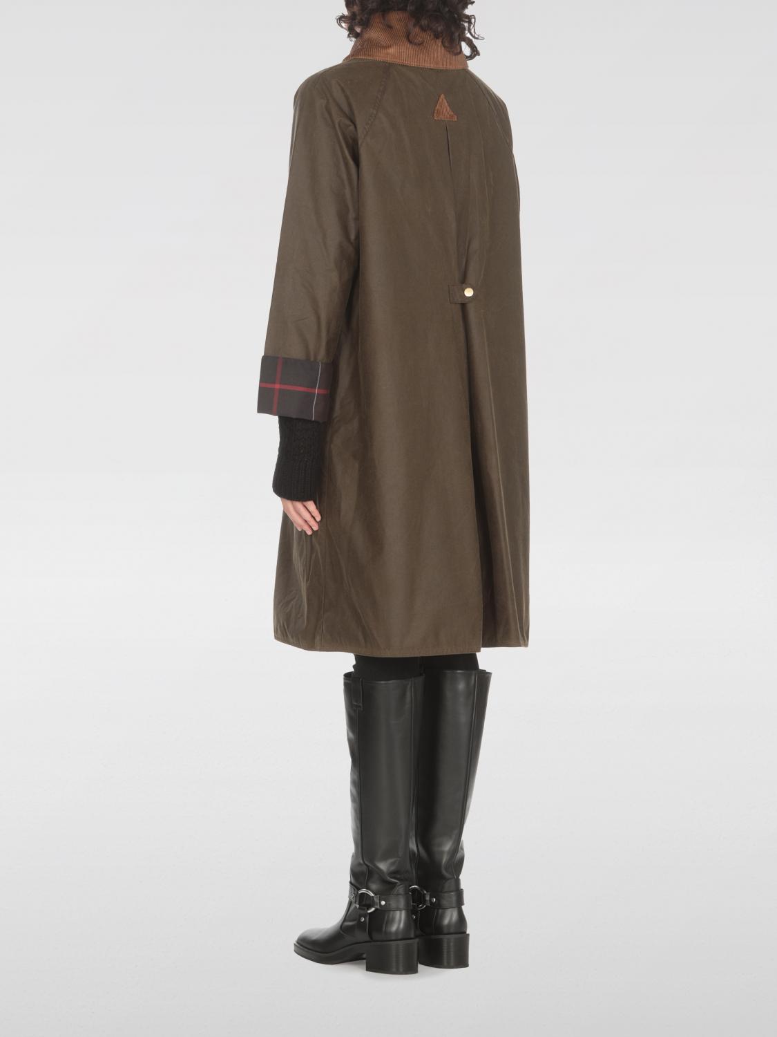 Giglio Giubbotto Barbour In Cotone Cerato