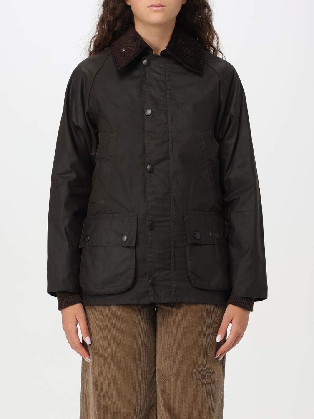 Giglio Giubbotto Barbour in cotone cerato