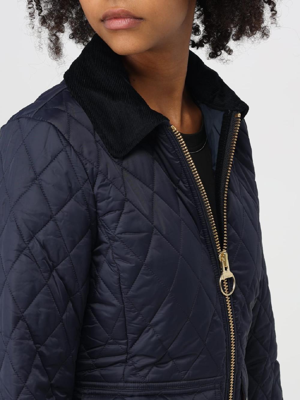 Giglio Giubbotto Barbour In Nylon Trapuntato