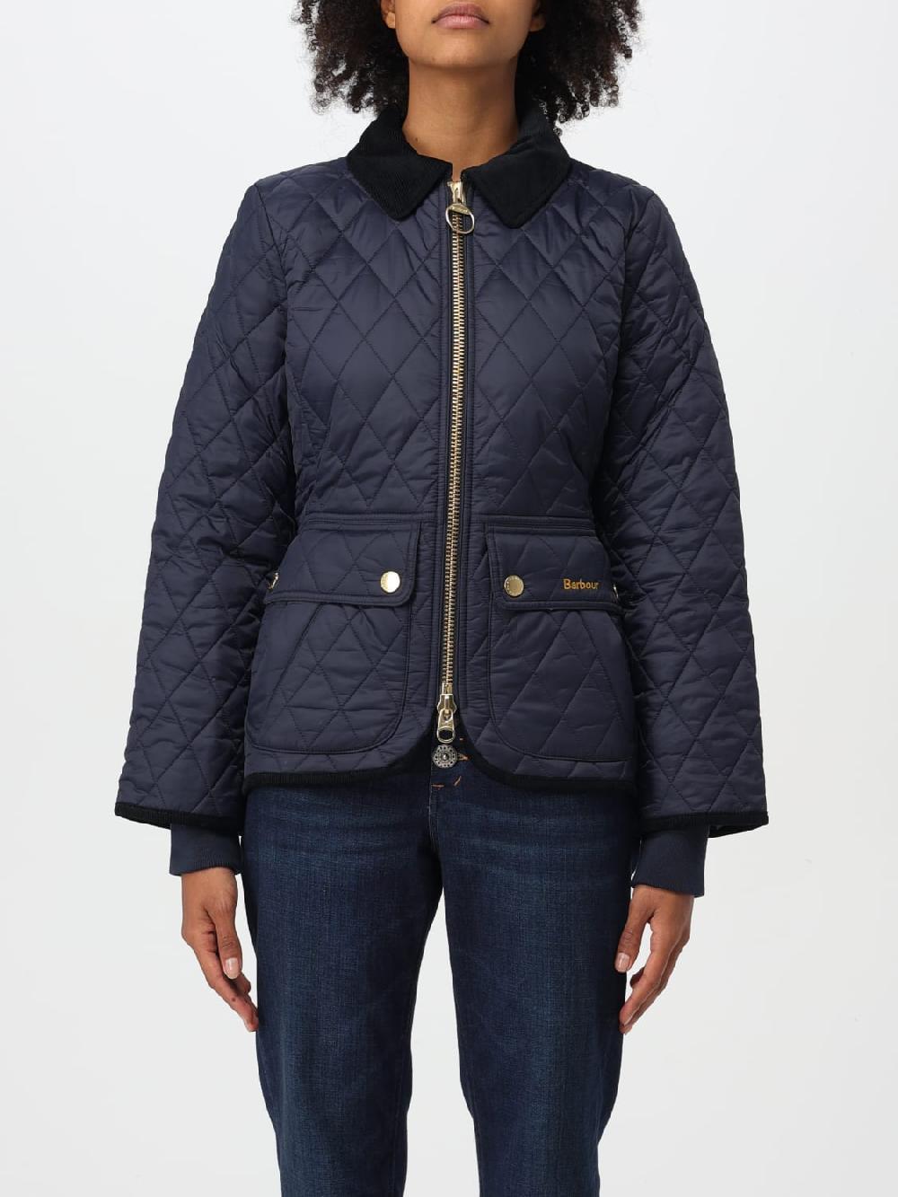 Giglio Giubbotto Barbour in nylon trapuntato
