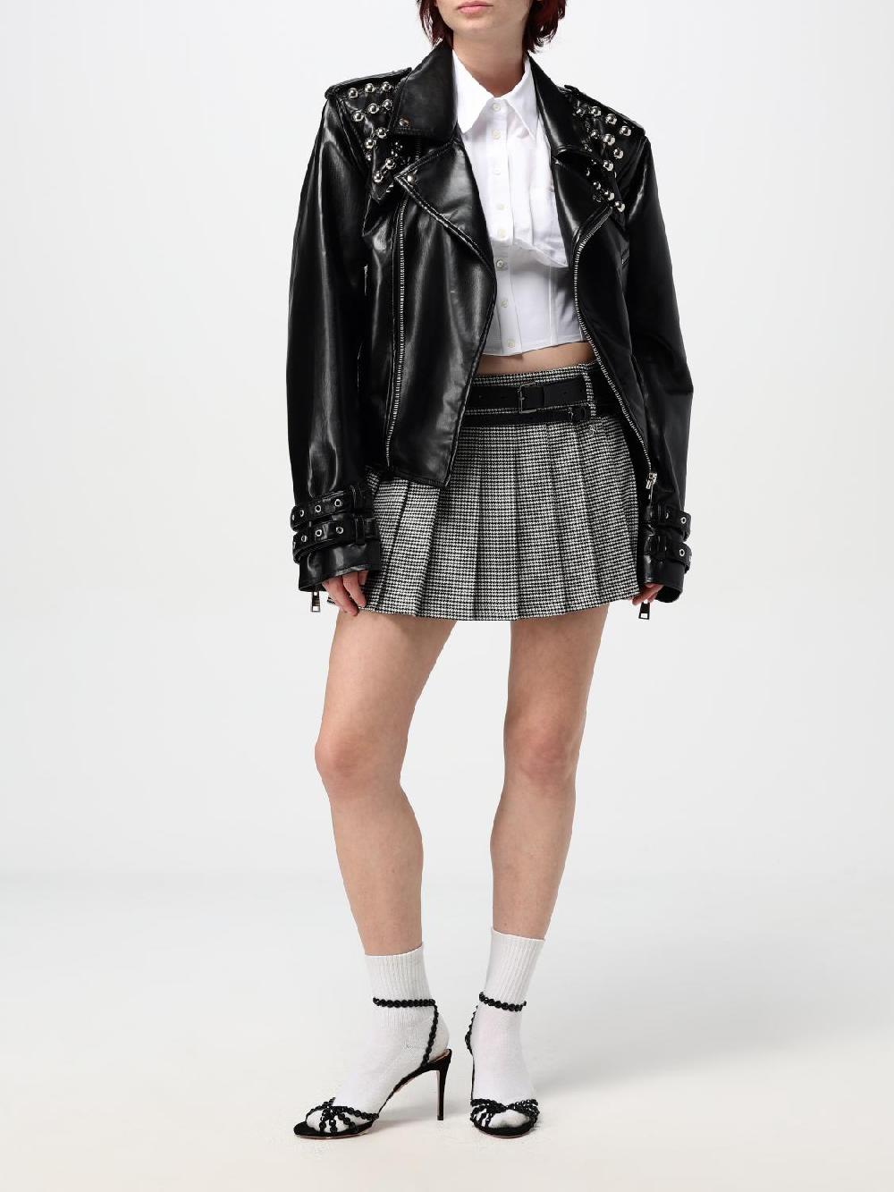 Giglio Giubbotto Biker Aniye By In Pelle Sintetica