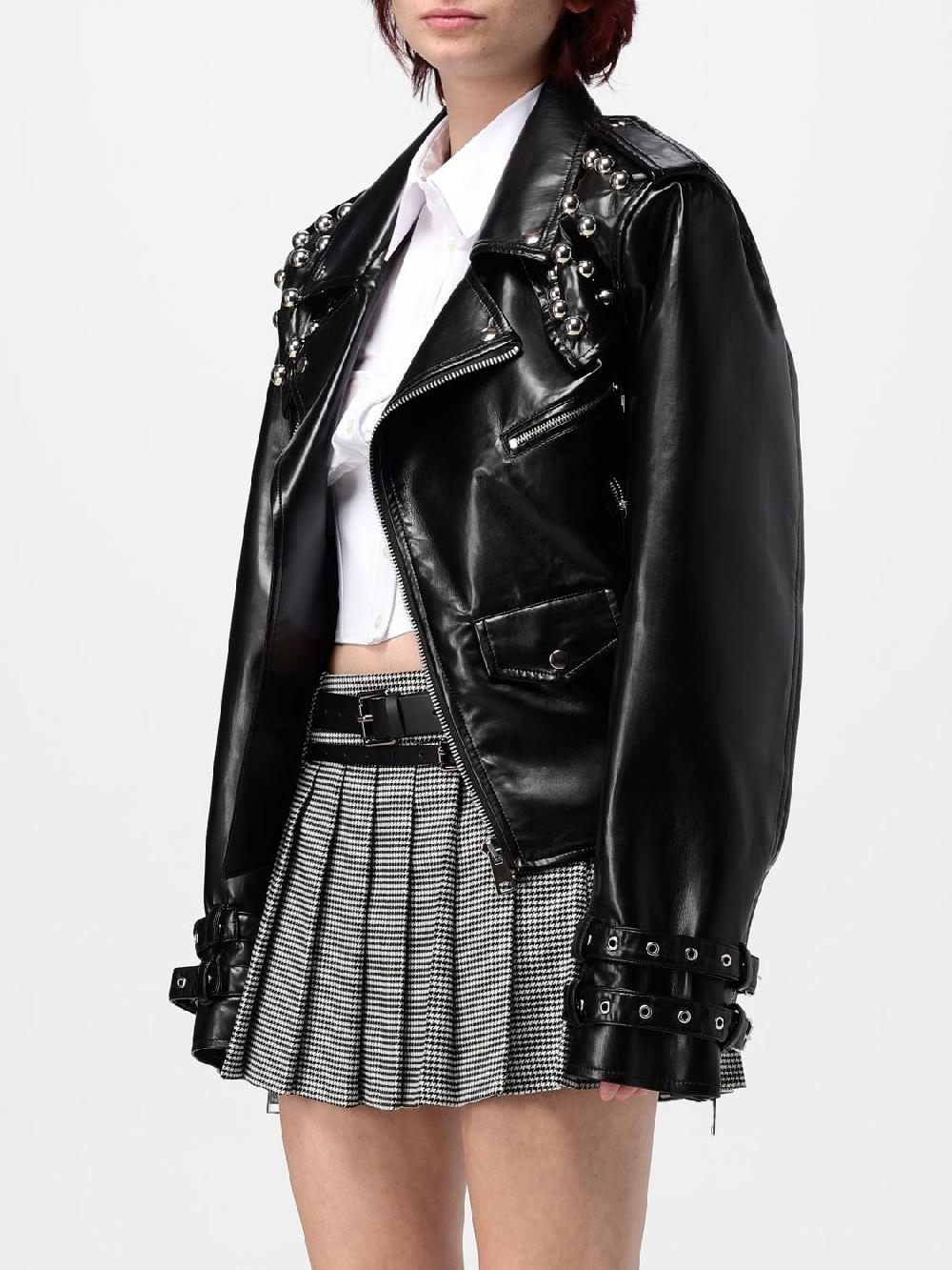 Giglio Giubbotto Biker Aniye By In Pelle Sintetica