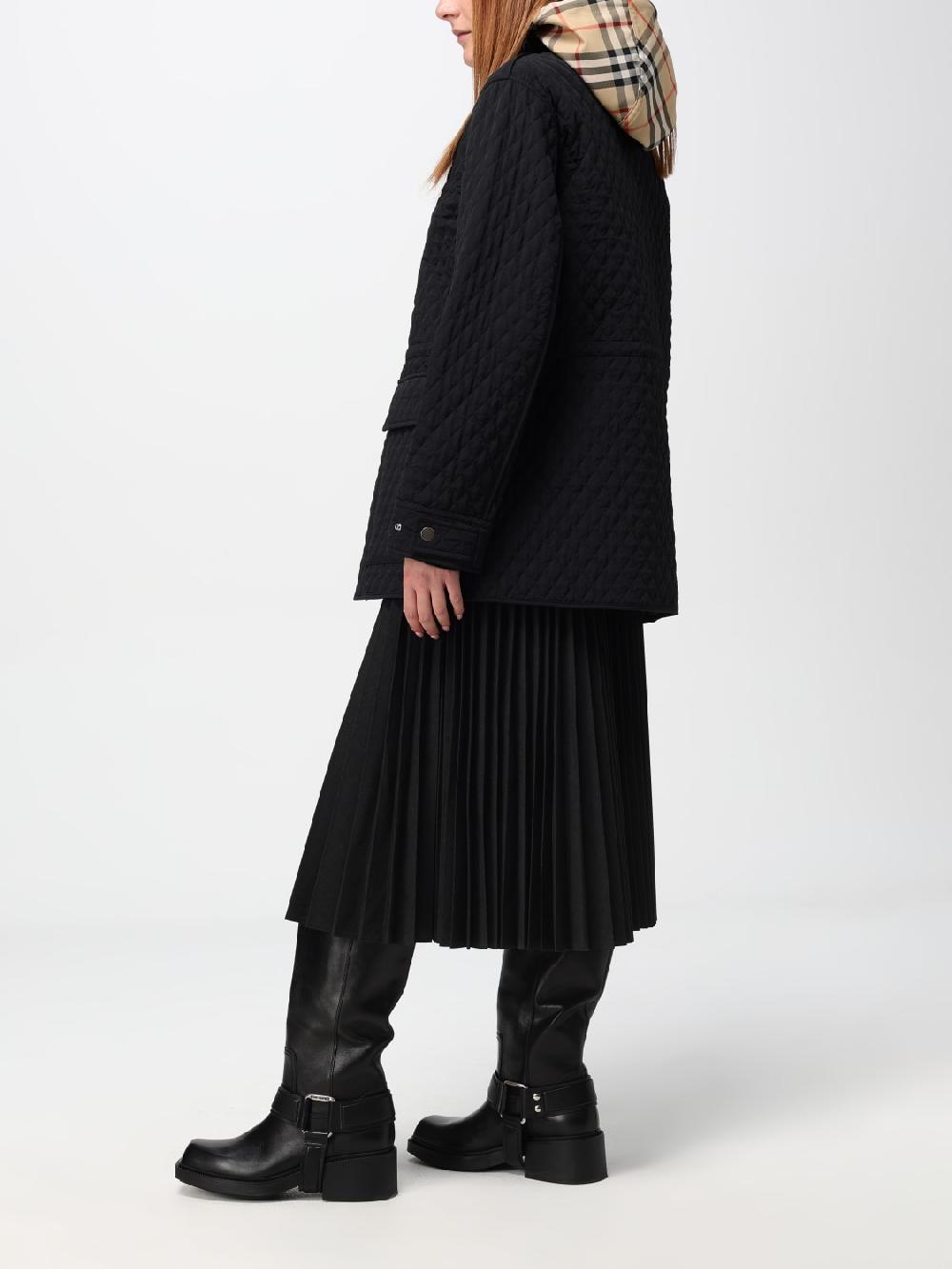 Giglio Giubbotto Burberry In Nylon Trapuntato