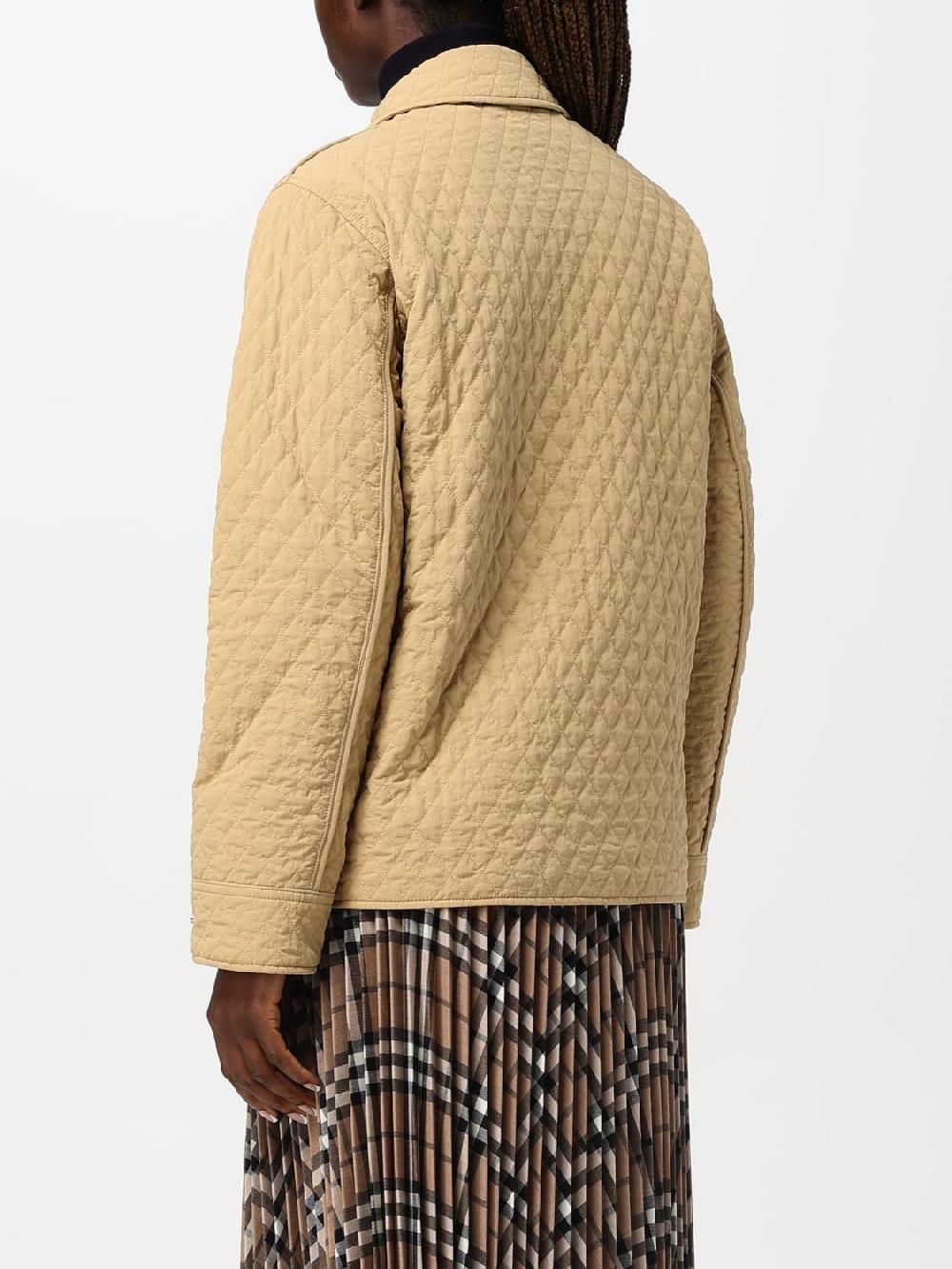 Giglio Giubbotto Burberry In Nylon Trapuntato