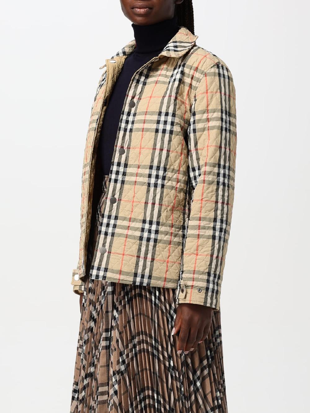 Giglio Giubbotto Burberry In Nylon Trapuntato