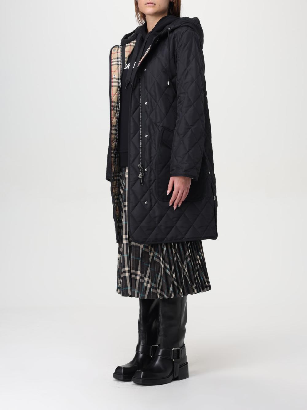 Giglio Giubbotto Burberry In Nylon Trapuntato