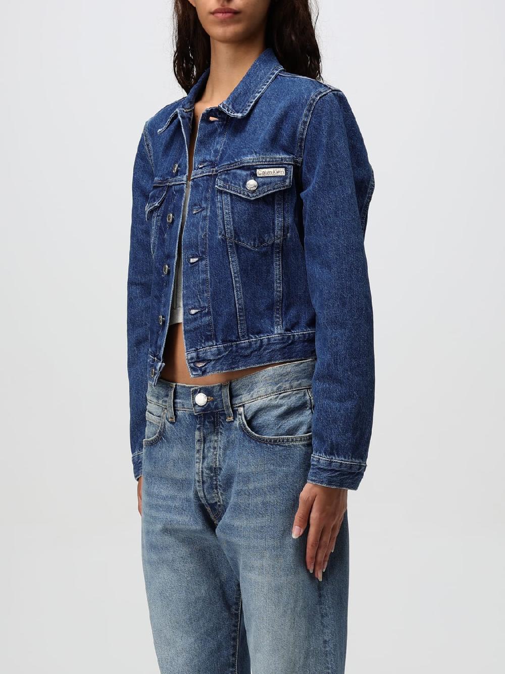 Giglio Giubbotto Calvin Klein Jeans In Denim