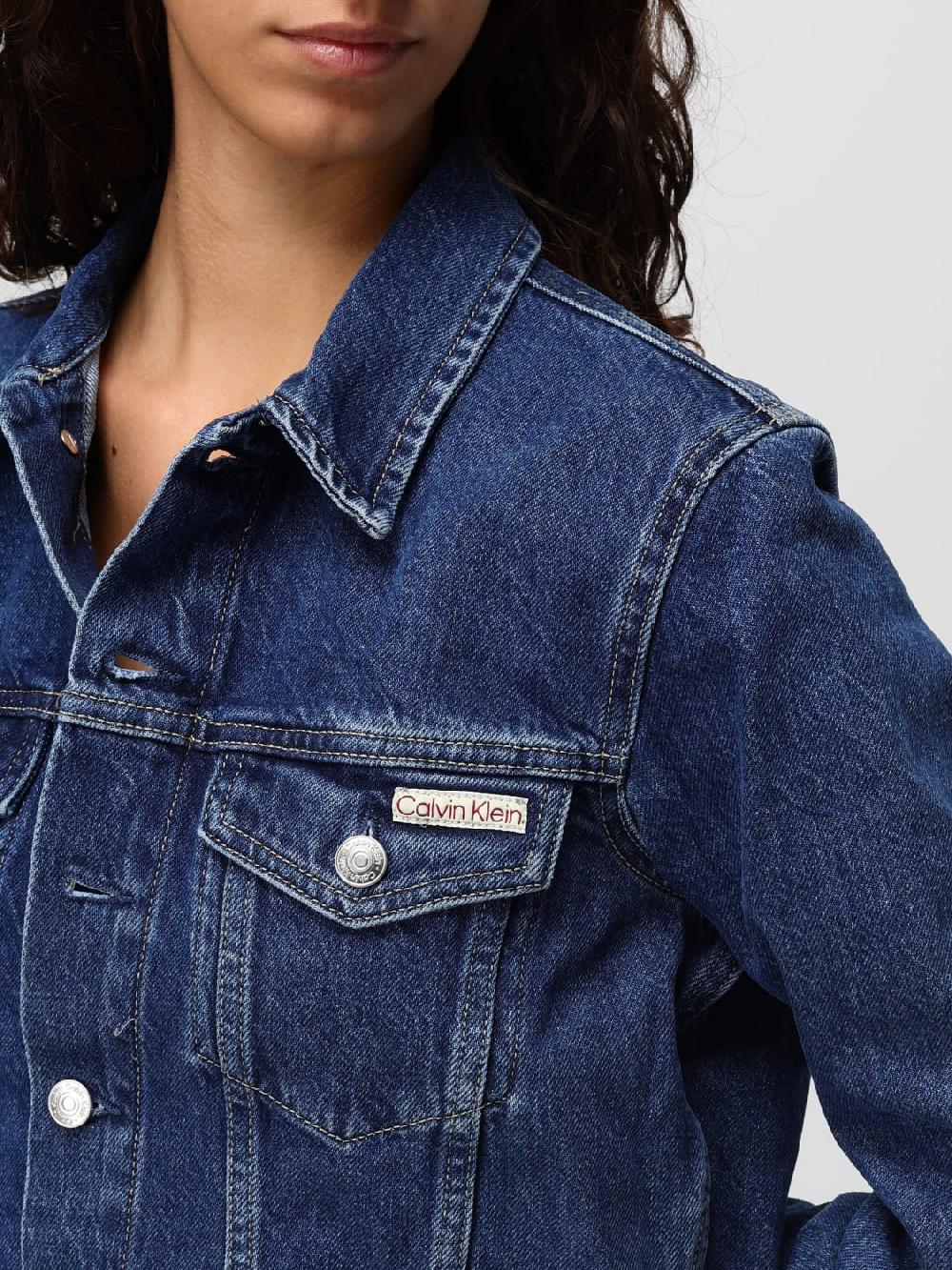 Giglio Giubbotto Calvin Klein Jeans In Denim