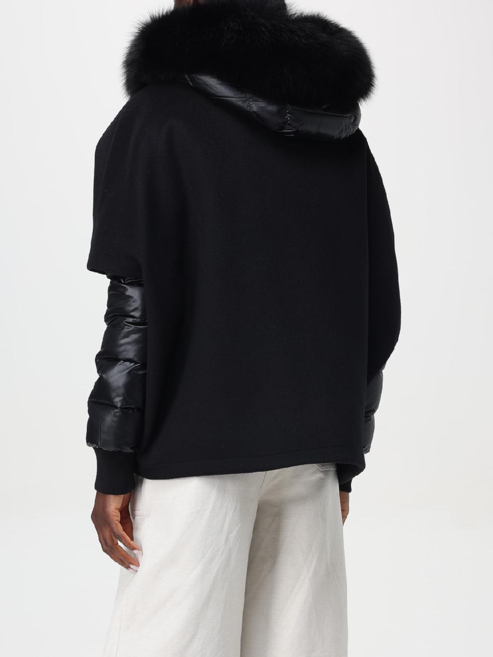 Giglio Giubbotto Con Zip Moorer In Misto Cashmere