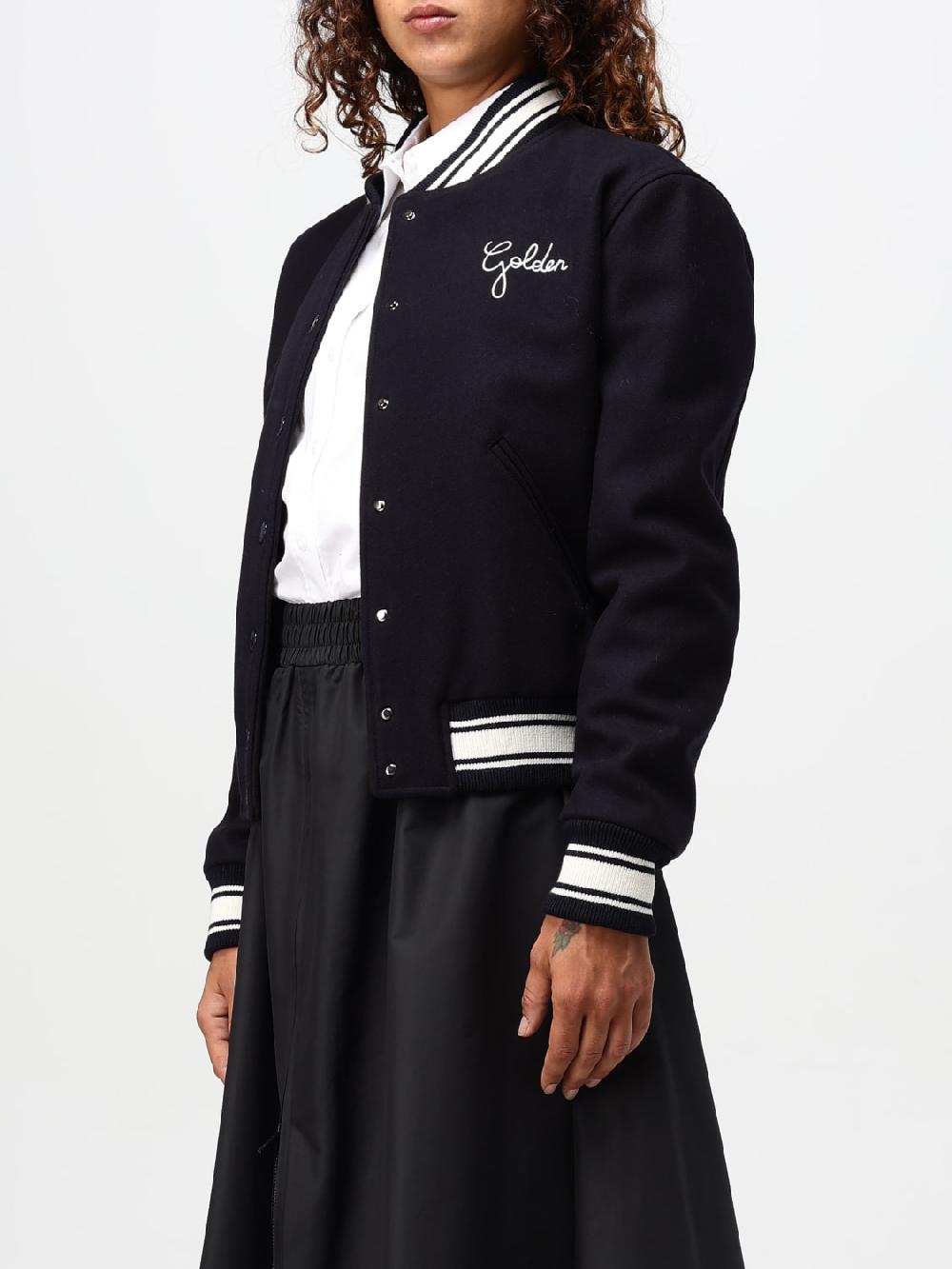 Giglio Giubbotto Golden Goose In Misto Lana