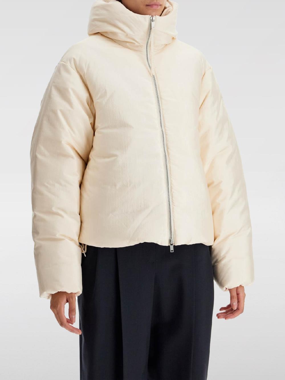 Giglio Giubbotto Jil Sander in misto nylon e seta